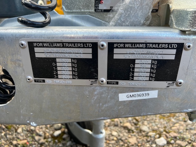 GM036939 IFOR WILLIAMS TB5021 TRAILER