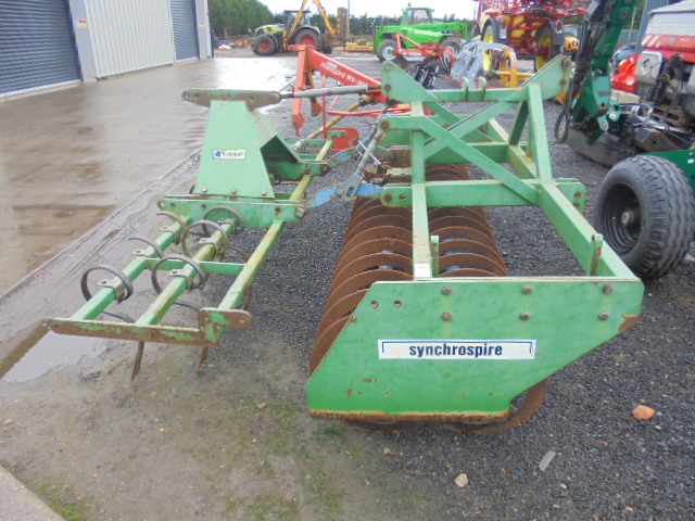 Franquet  Syncrospire  front mounted press/cultivator