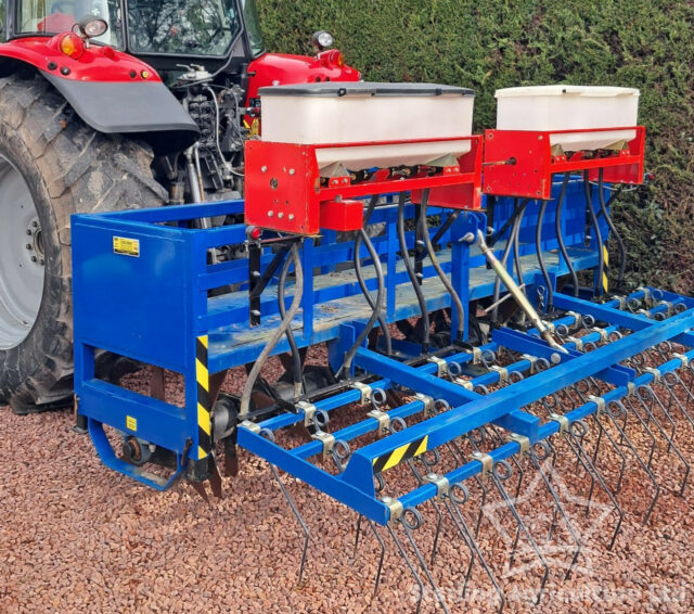 Rayson 3m Grass Slitter / Harrow / Seeder