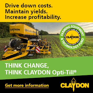 Claydon Drills drive down costs, maintain yields and increase profitability