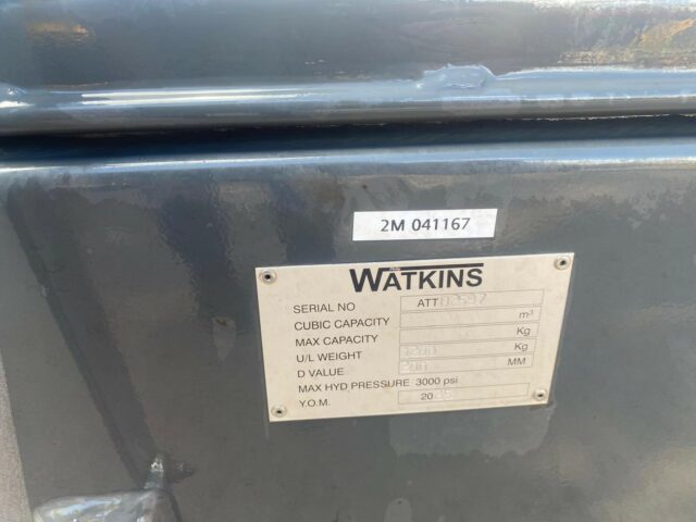 2M041167 PHILLIP WATKINS 1200KG WEIGHT