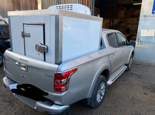 Refrigerated back for L200 Crew Cab