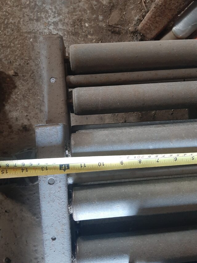 Gravity roller track 18m
