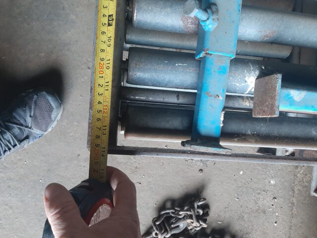 Gravity roller track 18m
