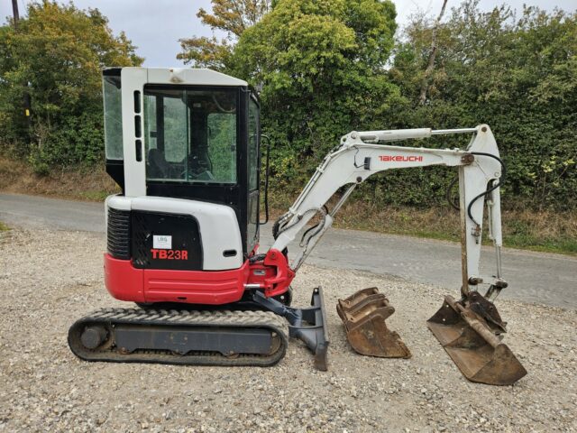 Takeuchi TB23R Mini Digger