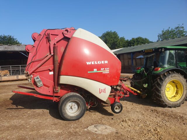 T8012116 2001 WELGER RP520 ROUND BALER