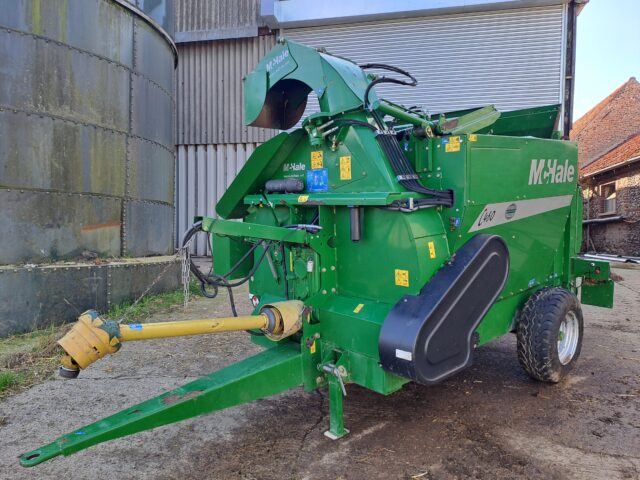 McHale C460 bale shredder