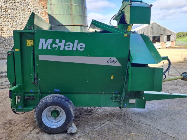 McHale C460 bale shredder