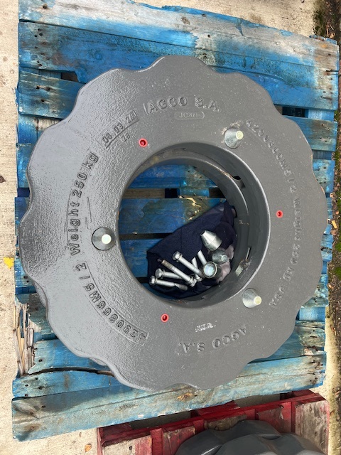 MA05312C MF 2 X 250KG WHEEL WEIGHTS