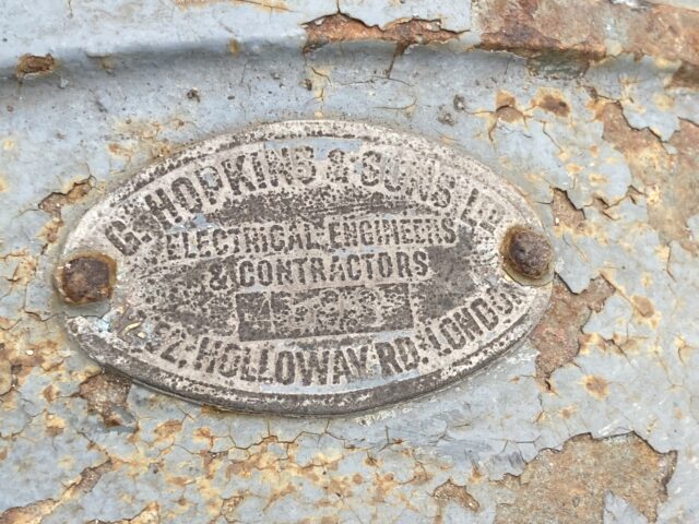 Large Hopkins & Sons pump