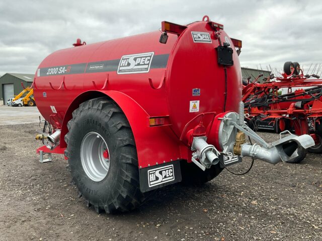 Hi Spec 2300 SA-R Single Axle Tanker