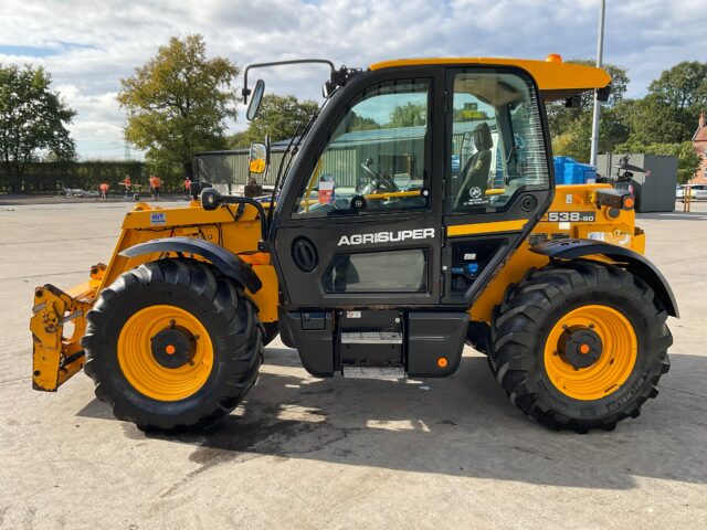 Lot 16: 2019 JCB 538-60 Telehandler