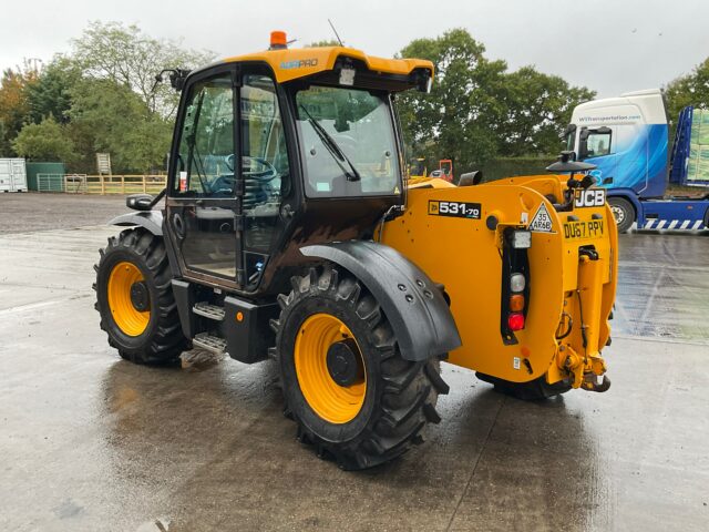 Lot 18: 2017 JCB 531-70 Telehandler