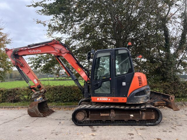 Kubota KX080-4 Excavator