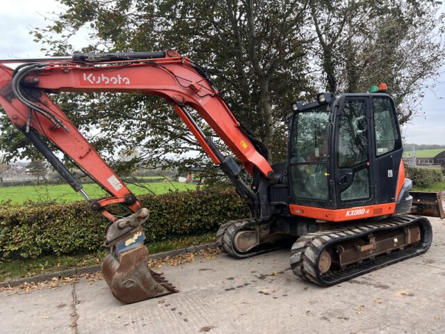 Kubota KX080-4 Excavator