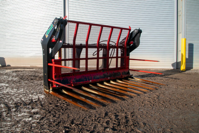 Albutt Push-off Buckrake – JCB Q-Fit