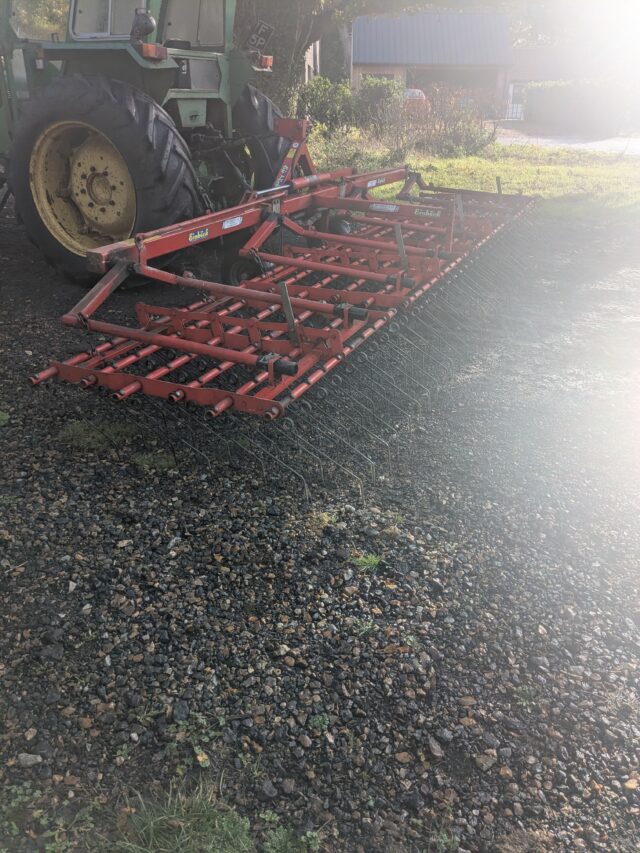 Einbock 6 metre grassland harrow