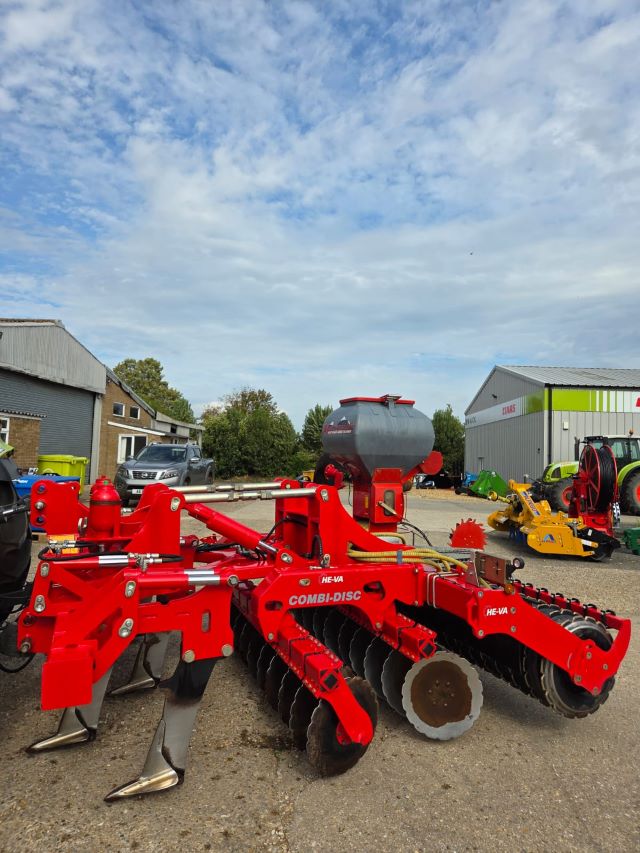 HE-VA Combi Disc & Opico seeder
