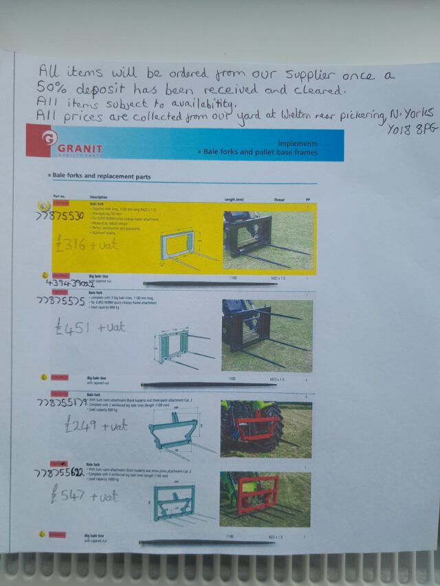 New loader attachments