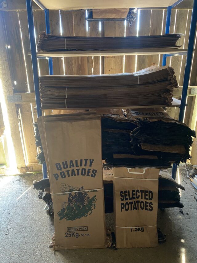 Potato sacks