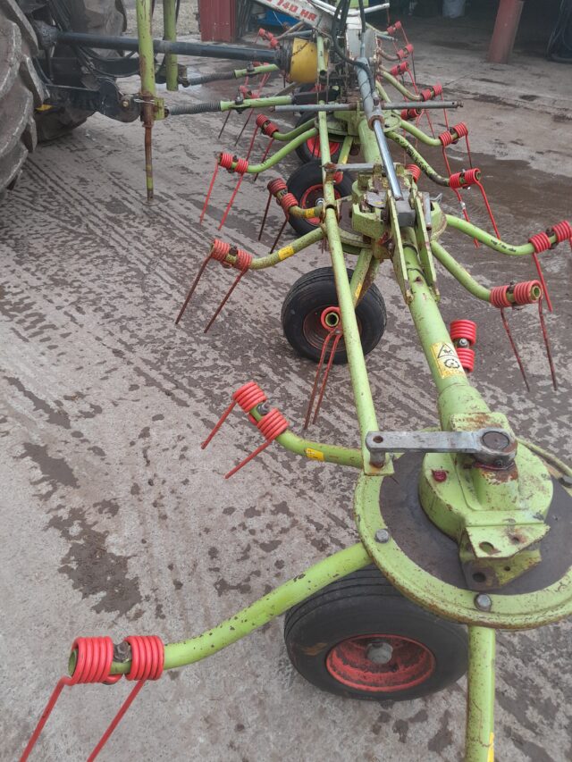 Claas volto 740hr 6 rotor tedder