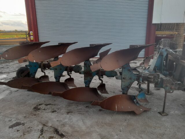 Ransome 4 furrow reversible plough