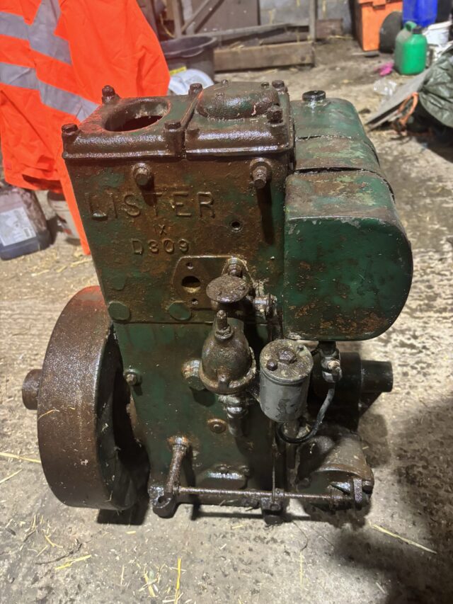 D309 Lister stationary engine