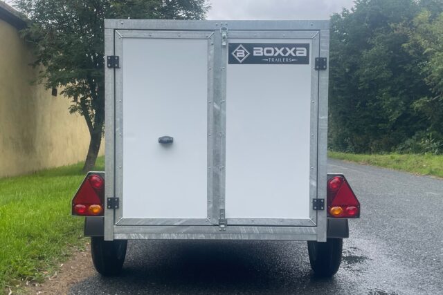Boxxa Van Trailer 6’x4’x4′ Black/White