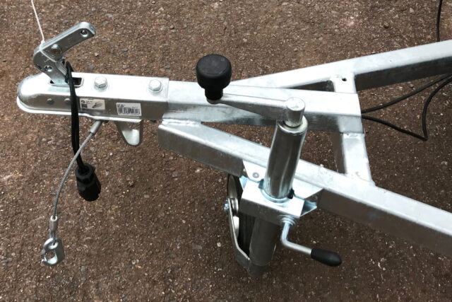 Boxxa Van Trailer 6’x4’x4′ Black/White