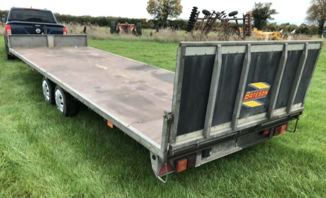 BATESON TRAILER Tilt bed 3.5T