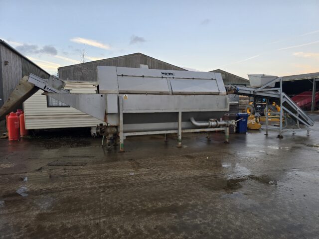 Potato barrel washer