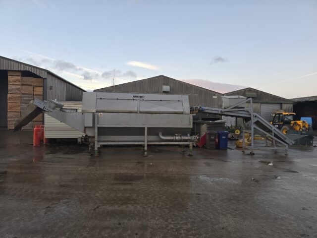 Potato barrel washer