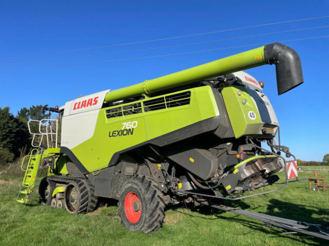 CLAAS LEXION 760TT