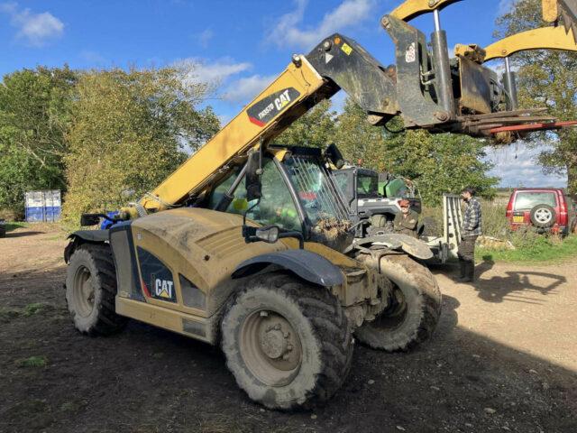 DUE IN: CAT TH357D Telehandler For Sale