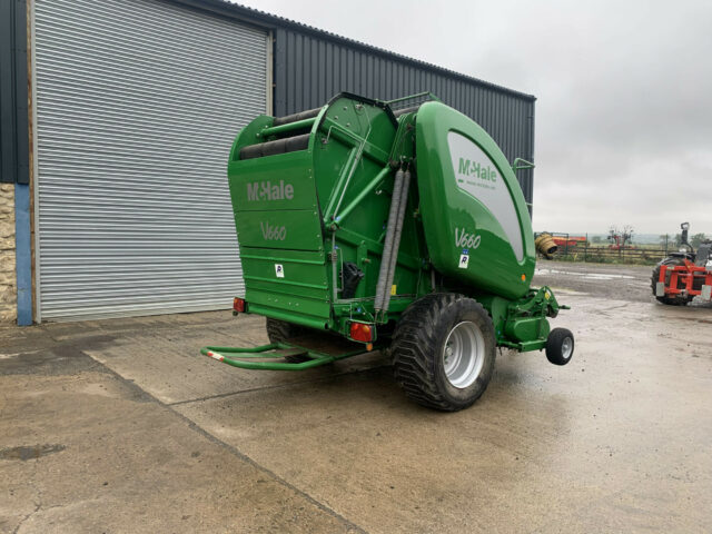 McHale V660 Round Baler For Sale