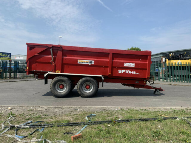 USED Richard Western SF18HS Plus Trailer For Sale
