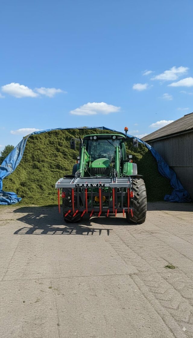 New muck grabs,bale spikes,soft hands