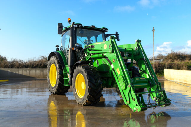 2023 6R130 John Deere Tractor & Loader