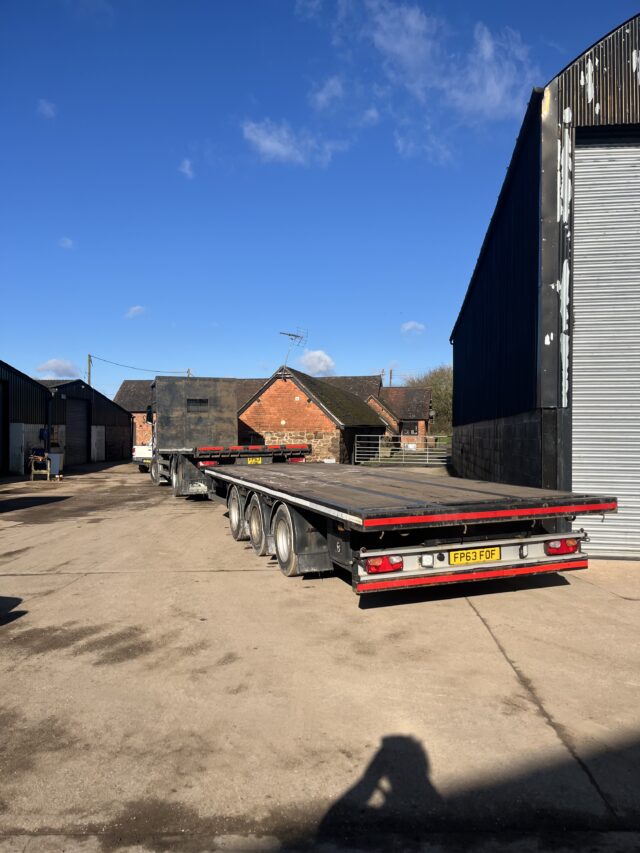 SDC tri axle drawbar trailer