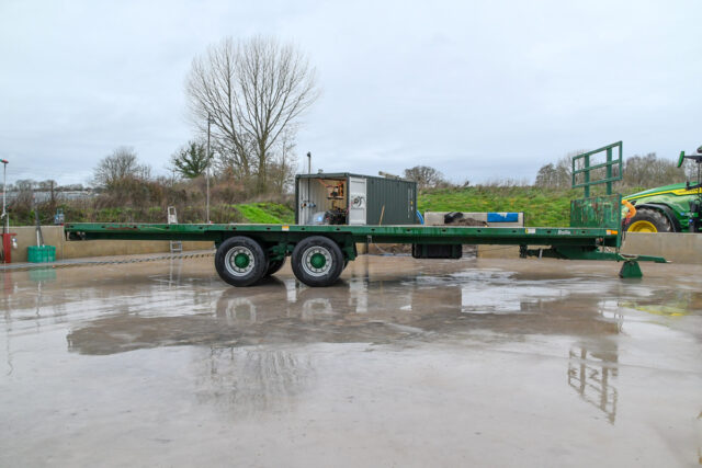 2022 32ft Flatbed Bailey Trailer