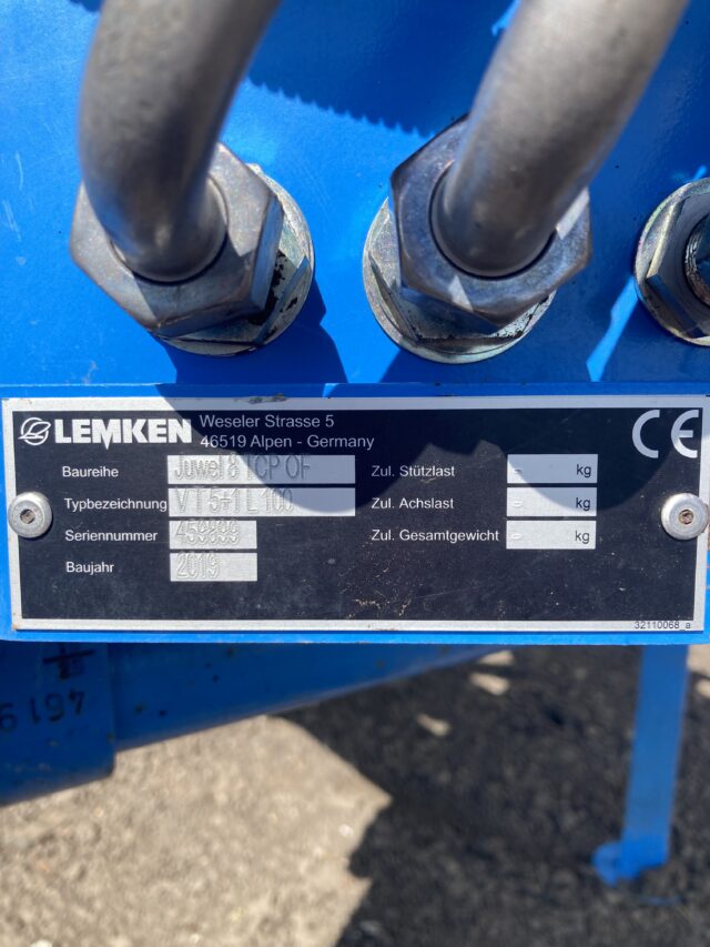 Lemken Juwel 8 TCP