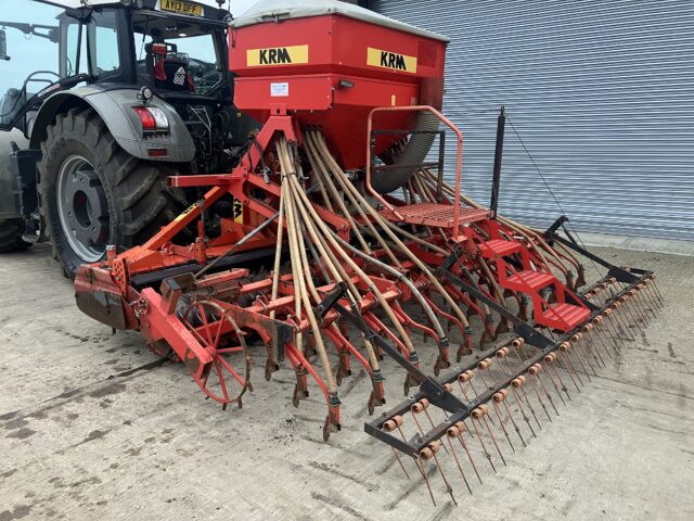 KRM Magnum 4m Power harrow Sola Drill