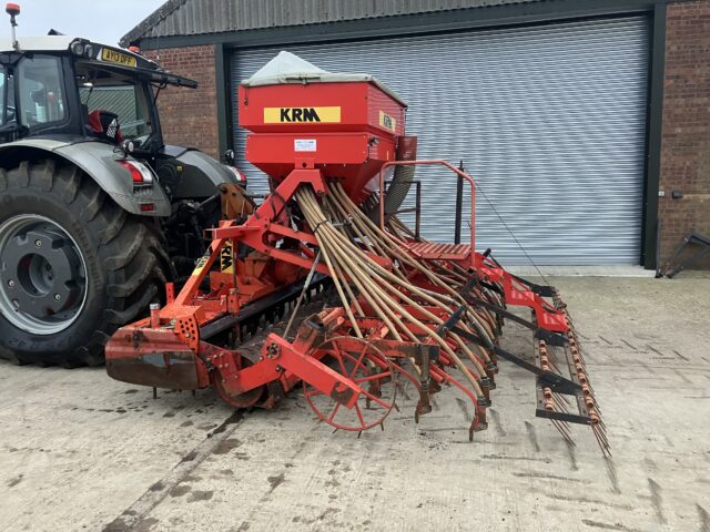KRM Magnum 4m Power harrow Sola Drill