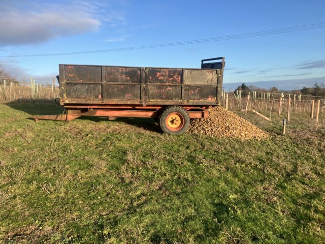 Massey Ferguson 4 Ton tipping trailer