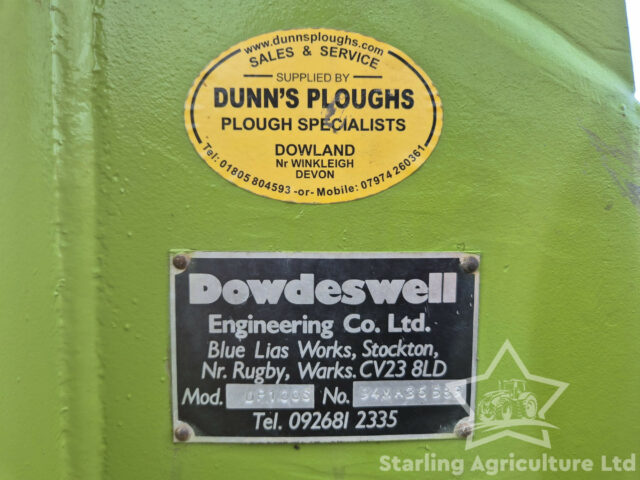 Dowdeswell DP100S Plough