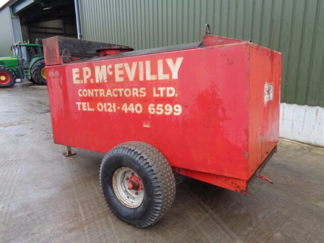 Hillam 2500 Litre Bunded Fuel Bowser