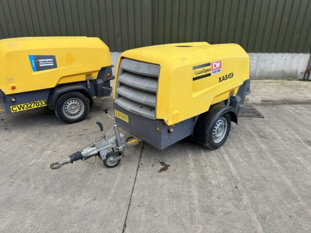 Atlas Copco XAS 68 Trailed Compressor