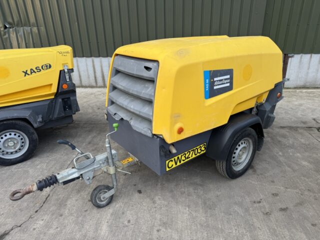 Atlas Copco XAS 68 Compressor 130 CFM