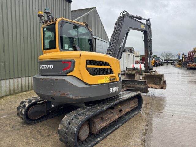 Volvo ECR88D Rubber Track Digger