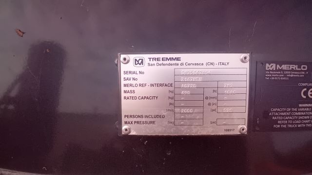 Tre emme rehandling / grain bucket